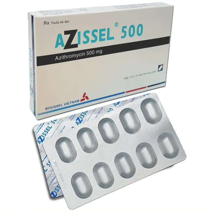 Azissel 500 azithromycin 500mg resantis (h/10v)