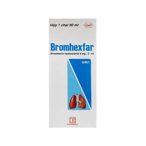 Bromhexfar bromhexin 4mg/5ml pharmedic (c/90ml)
