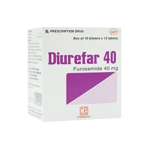 Diurefar furosemide 40mg pharmedic (h/120v)