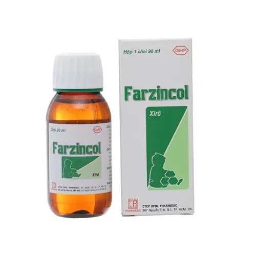 Farzincol syrup pharmedic (c/90ml)