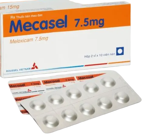 [SP00180] Mecasel meloxicam 7.5mg resantis (h/20v)