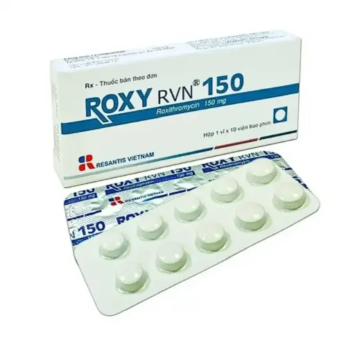 [SP00185] Roxy rvn roxythromycin 150mg resantis (h/10v)