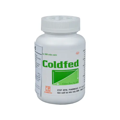 [SP00012] Coldfed pharmedic (c/500v)